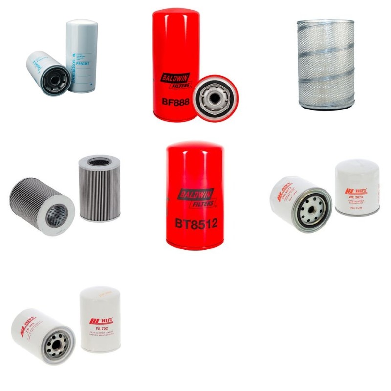 REV GCS 12.5 Filter Service Kit w/Perkins  Eng.