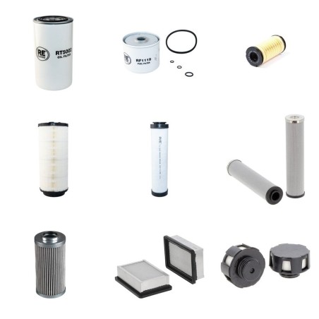 Filter Kit for Bobcat TL360 with Perkins 1104D-44TA Engine Year 2011-