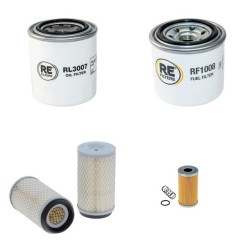 BOKI 2051 (E) Filter Service Kit w/Kubota D 1005-B Eng.