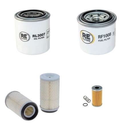 BOKI 2051 (E) Filter Service Kit w/Kubota D 1005-B Eng.