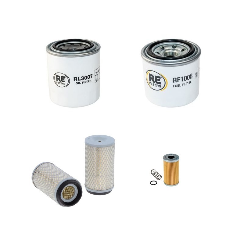 BOKI 2551 (E) Filter Service Kit w/Kubota V 1305-B Eng.