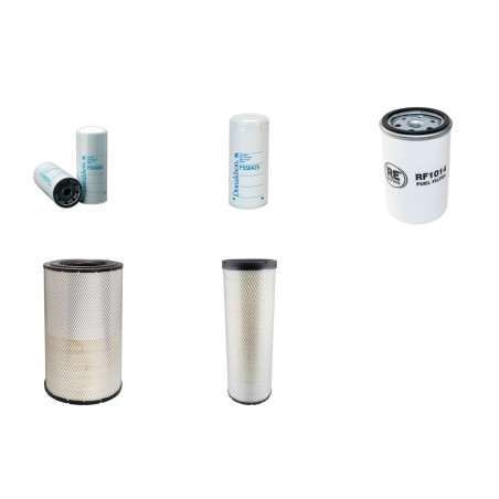 SDMO GS 300 SIL Filter Service Kit w/Volvo Twd121Dc Eng.