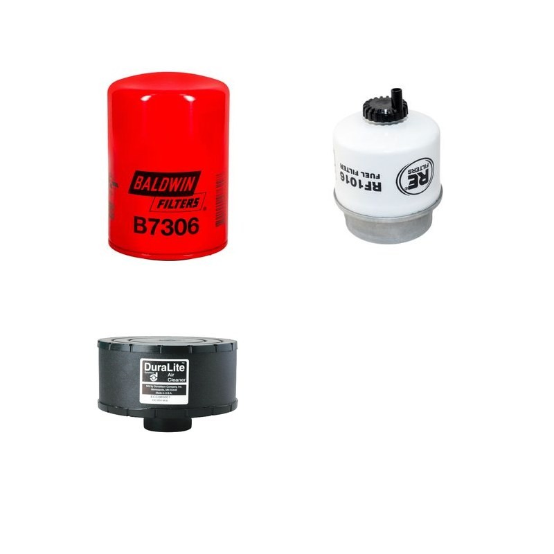 SDMO J 33 Filter Service Kit w/JOHN DEERE CD3029C Eng.