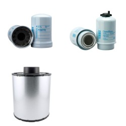SDMO J 88 K Filter Service Kit w/JOHN DEERE 4045TF220 Eng.