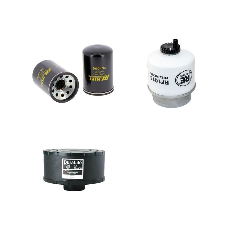 SDMO JM 30 Filter Service Kit w/JOHN DEERE 3029DF120 Eng.