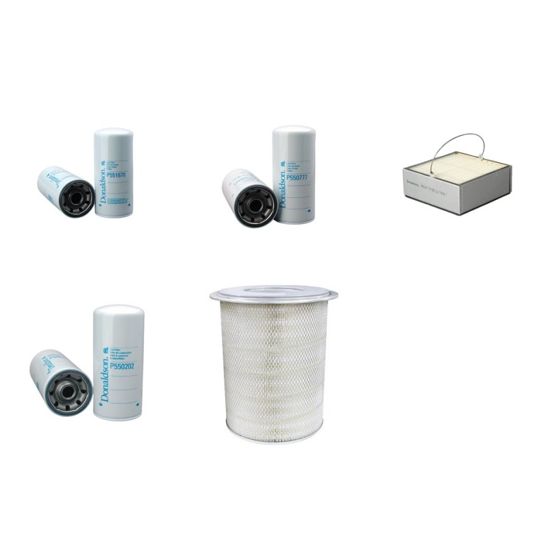 SDMO MS 700 Filter Service Kit w/Cummins KTA38G1 Eng.