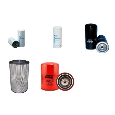 SDMO V 440 K Filter Service Kit w/VOLVO TAD1242 Eng.