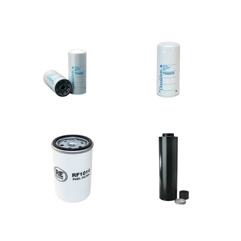 Filter Kit for Volvo EC 229 Filter Service Kit Air Oil Fuel Filters with Volvo TD61GE engine