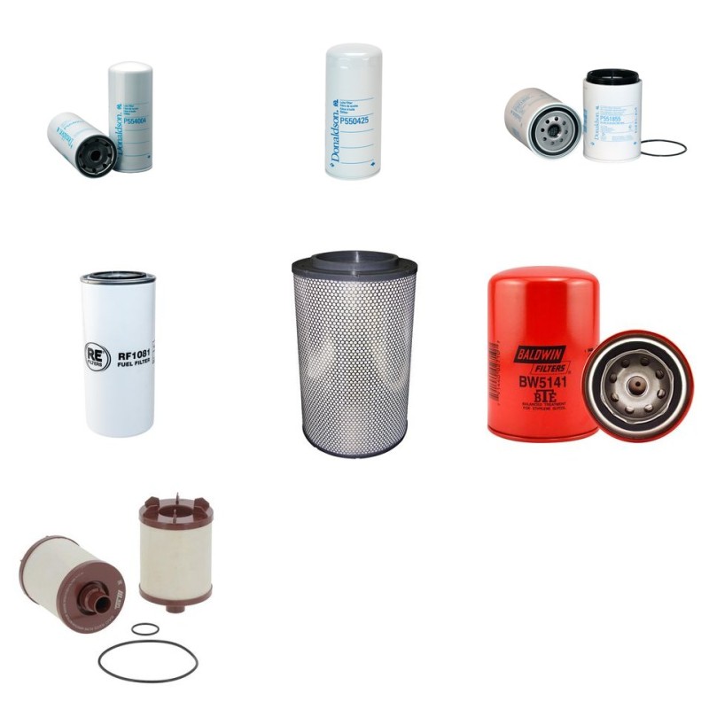 SIMED 350 KVA Filter Service Kit w/VOLVO  Eng.