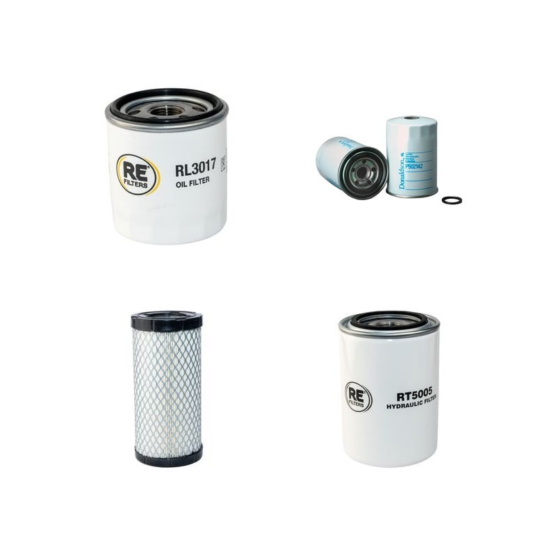 Filter Kit for Toro ZMaster 597 D Commercial with Daihatsu Engine