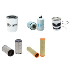 Filter kit for Case CVX 120 - 130 - 150 - 170 Tractor Air - Oil - Fuel