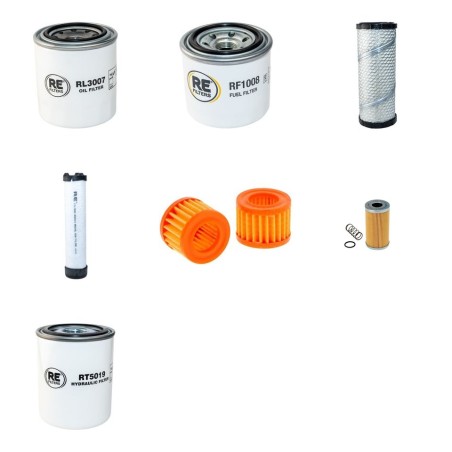 STI STEYR VSM 3 R Filter Service Kit w/Kubota D905 Eng.