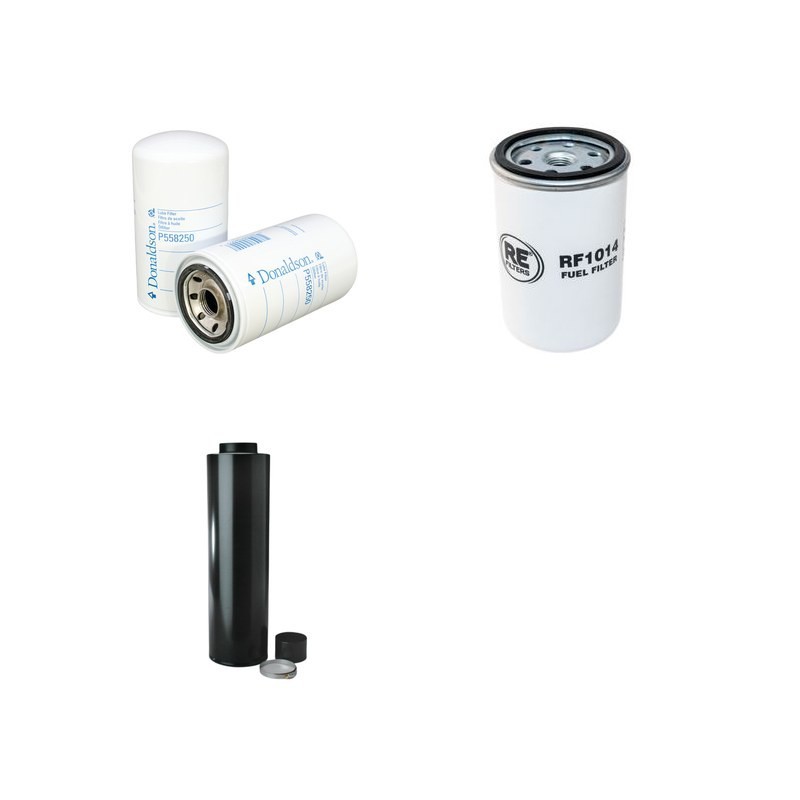 Filter Kit for Volvo 1641 Filter Service Kit Air Oil Fuel Filters with Volvo TD100 engine