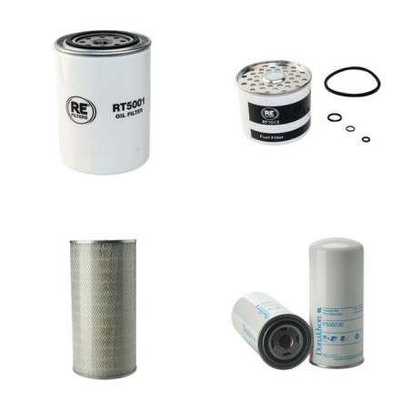 SULLAIR F 100 P Compressor Filter Service Kit w/ Perkins Eng.