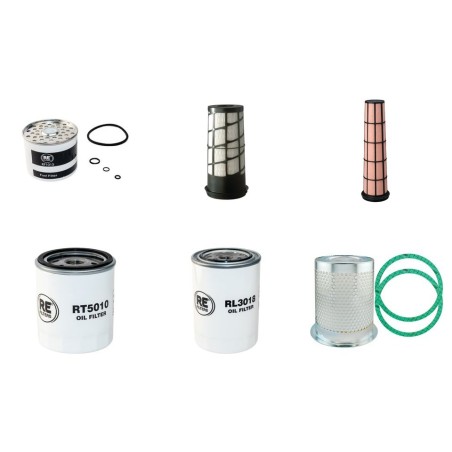 SULLAIR 88 C Filter Service Kit w/CAT 8H3XL2 Eng.   YR  2009-