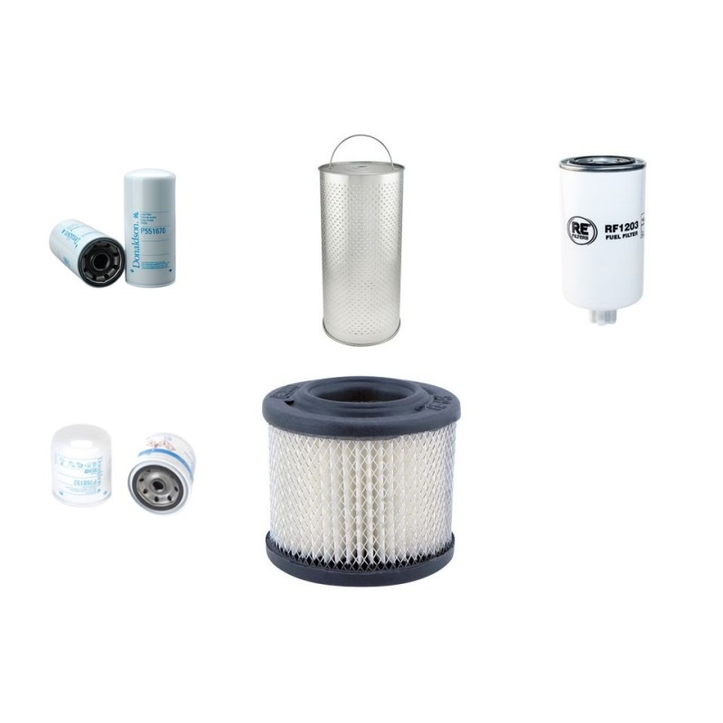 BOMAG K 301/2 Filter Service Kit w/Cummins NT855C Eng.