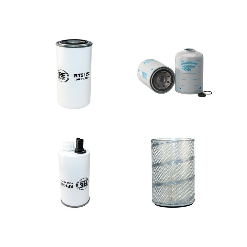 Filter Kit for Terex RT665 Air Oil Fuel Filters with Cummins Engine
