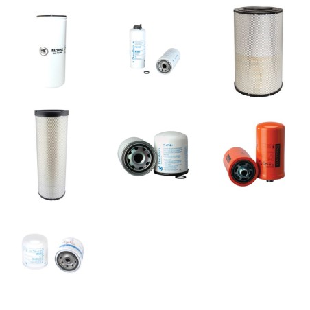 TEREX TA 25 Filter Service Kit w/Cummins Ecta63-C Eng.
