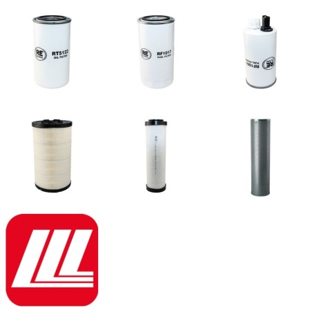 TEREX TC 210 Filter Service Kit w/Cummins  Eng.