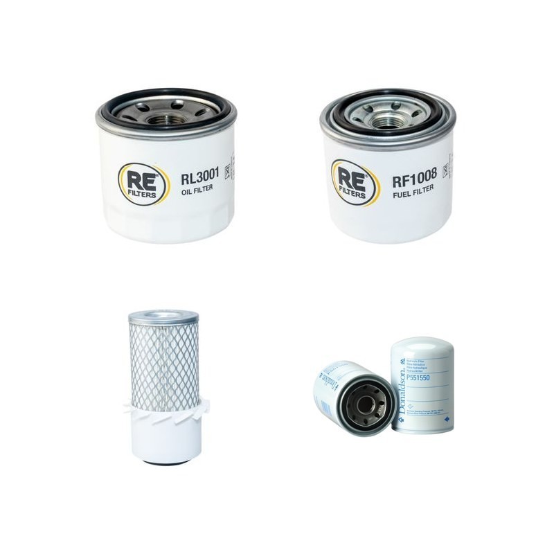 THOMAS T 85 Filter Service Kit w/Kubota D722 Eng.
