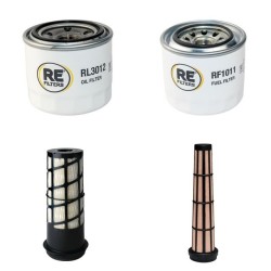 Thwaites Mach 422 Filter Service Kit Air Oil Fuel Filters