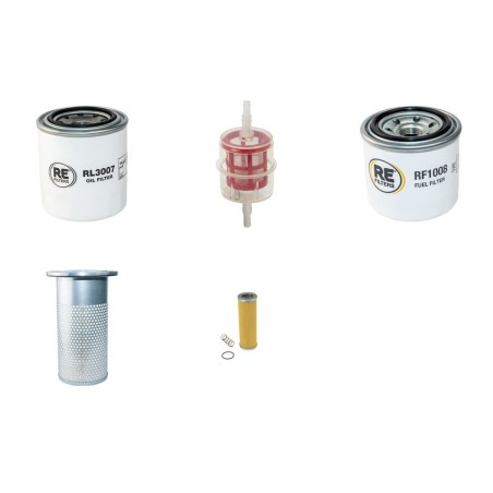 Filter kit for Timberwolf TW190 with Kubota V1505T Engine 2011
