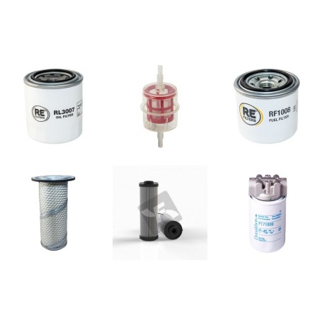 Filter kit for Timberwolf TW230DHB with Kubota V1505 Engine