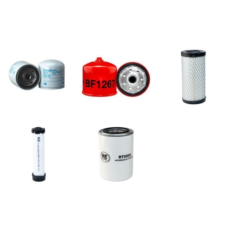 Filter Kit for Toro Dingo TX 525 with Kubota D902E Engine