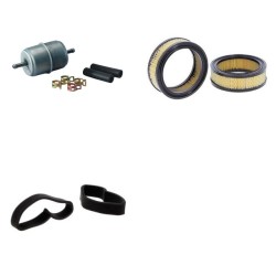 Filter Kit for Toro GreensMaster 300 E Air Oil Fuel Filters with Kohler K321S Engine   14 CH