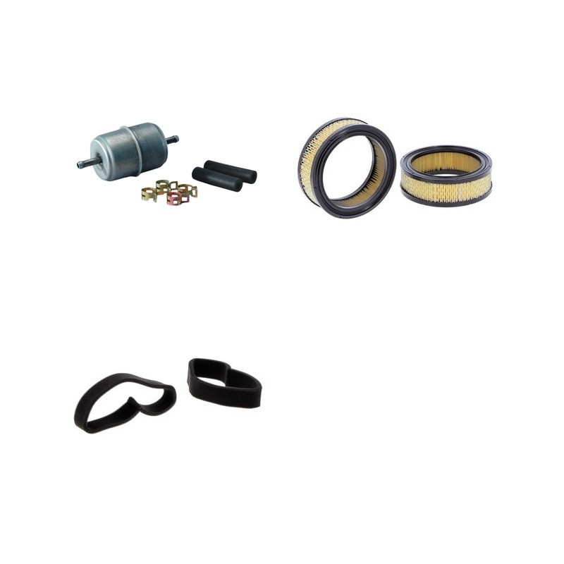 Filter Kit for Toro GreensMaster 300 E Air Oil Fuel Filters with Kohler K321S Engine   14 CH