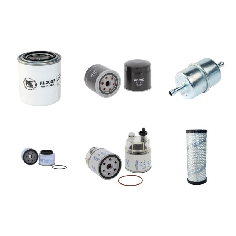 Filter Kit for Toro GroundsMaster 3280 D with Kubota D1105 Engine