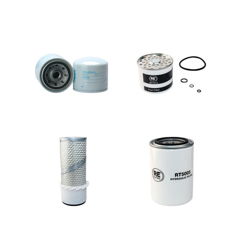 Filter Kit for Toro ReelMaster 3500 D 4X4 with PSA XUD9 Engine  Year 1996-