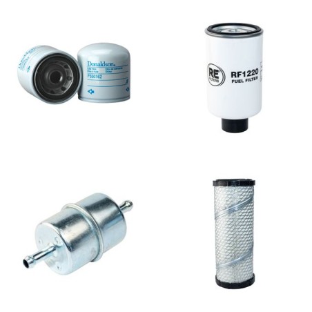 Filter Kit for Toro ReelMaster 5410 D Air Oil Fuel Filters with Kubota V1505T Engine  Year 2008-