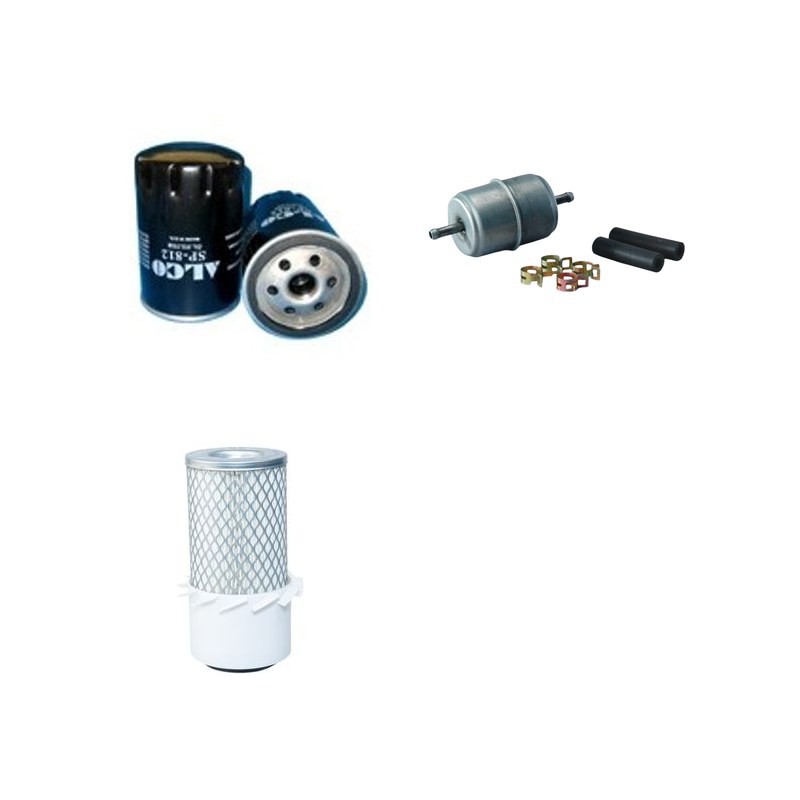 Filter Kit for Toro Turf Pro 84 Air Oil Fuel Filters with Kohler K582QS Engine