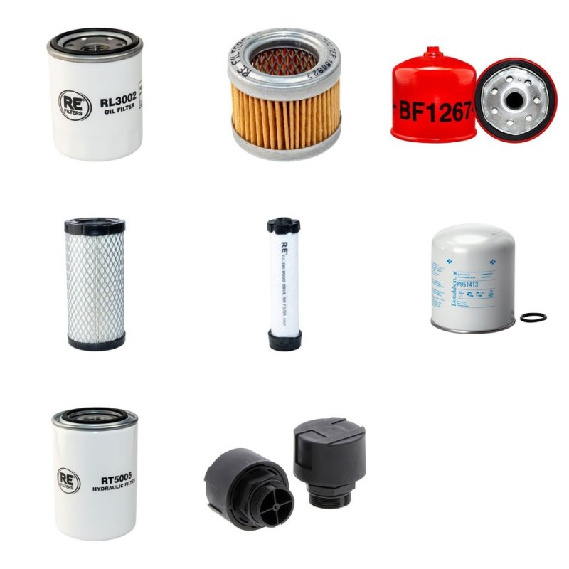Filter Kit for Toro Workman 4300D with Mitsubishi Eng ( Single Radial Air )