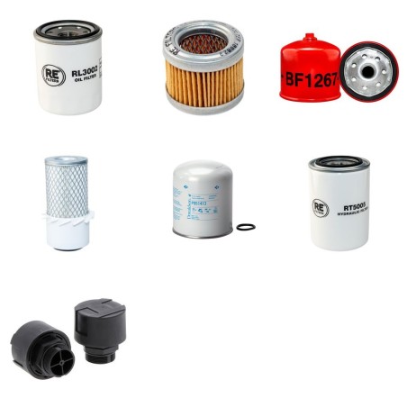 Filter Kit for Toro Workman 4300D with Mitsubishi Eng ( Single Air )