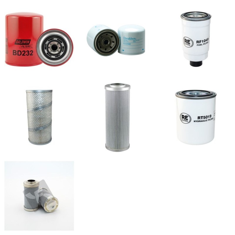 TURBOFOREST 6100 Filter Service Kit w/Iveco Eng.