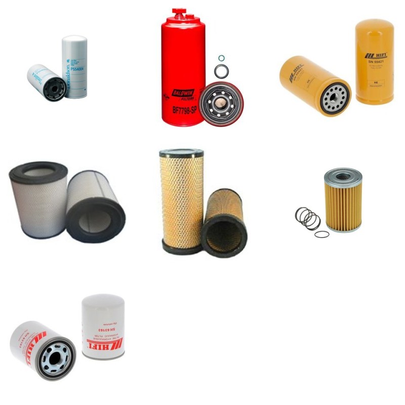 UNAC U 774 Filter Service Kit w/CAT  Eng.