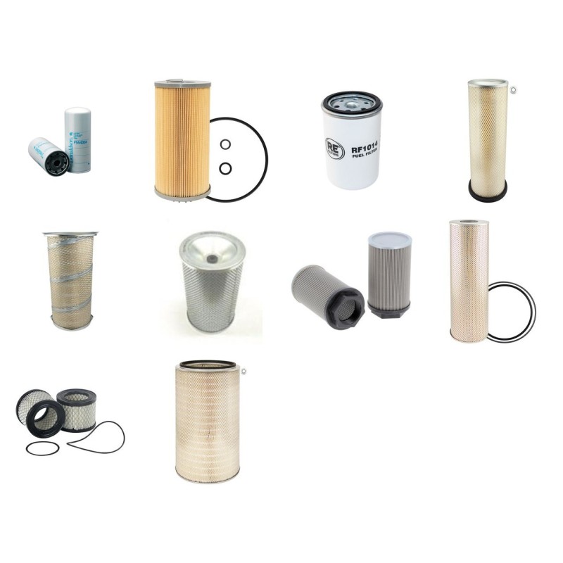 VANDEL 450 E Filter Service Kit w/VOLVO  Eng. SN  141934-