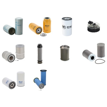 VENIERI VF 12.63 Filter Service Kit w/Perkins 1106D-E66TA Eng.