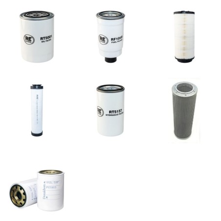 VOGELE SUPER 1203 Filter Service Kit w/Perkins  Eng. SN  -7110180
