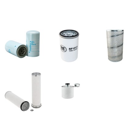 Filter Kit for Volvo 4300 Filter Service Kit Air Oil Fuel Filters with Volvo TD45 engine