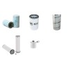 Filter Kit for Volvo 4300 Filter Service Kit Air Oil Fuel Filters with Volvo TD45 engine