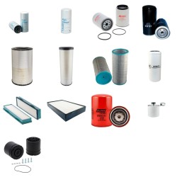 Filter Kit for Volvo A 25D Filter Service Kit with Volvo D10B-ACE2 engine Serial No 11434-15599