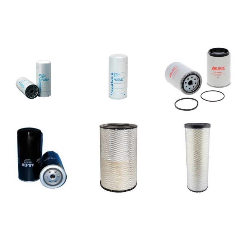 Filter Kit for Volvo A 25D Filter Service Kit with Volvo D10B-ACE2 engine Serial No 11434-15599
