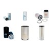 Filter Kit for Volvo A 25D Filter Service Kit with Volvo D10B-ACE2 engine Serial No 11434-15599