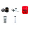 Filter Kit for Volvo BL 71 Filter Service Kit Air Oil Fuel Filters with Volvo D4DCBE1 engine  YR 2003-