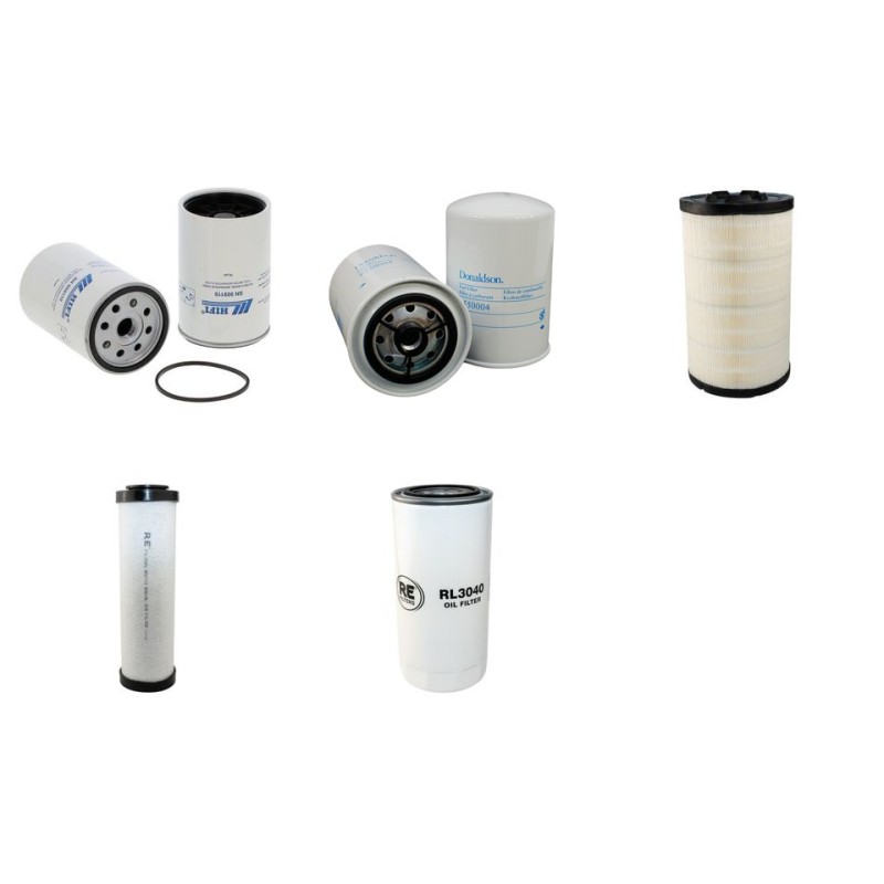Filter Kit for Volvo ABG 6870 Filter Service Kit Air Oil Fuel Filters with Deutz TCD2013L04-2V engine Serial No 20735- YR 2009-