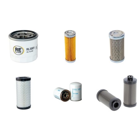 Filter Kit for Volvo EC15D Filter Service Kit