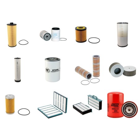 Filter Kit for Volvo EC 180 B Filter Service Kit with Volvo D6D-Ehe2 engine 2003-